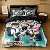 Polar Opposites Pattern Bedding uilt Set uilt Cover Pillowcase Home Decoration Birthday Gift (1 * duvet cover + 2 * pillowcase without core)