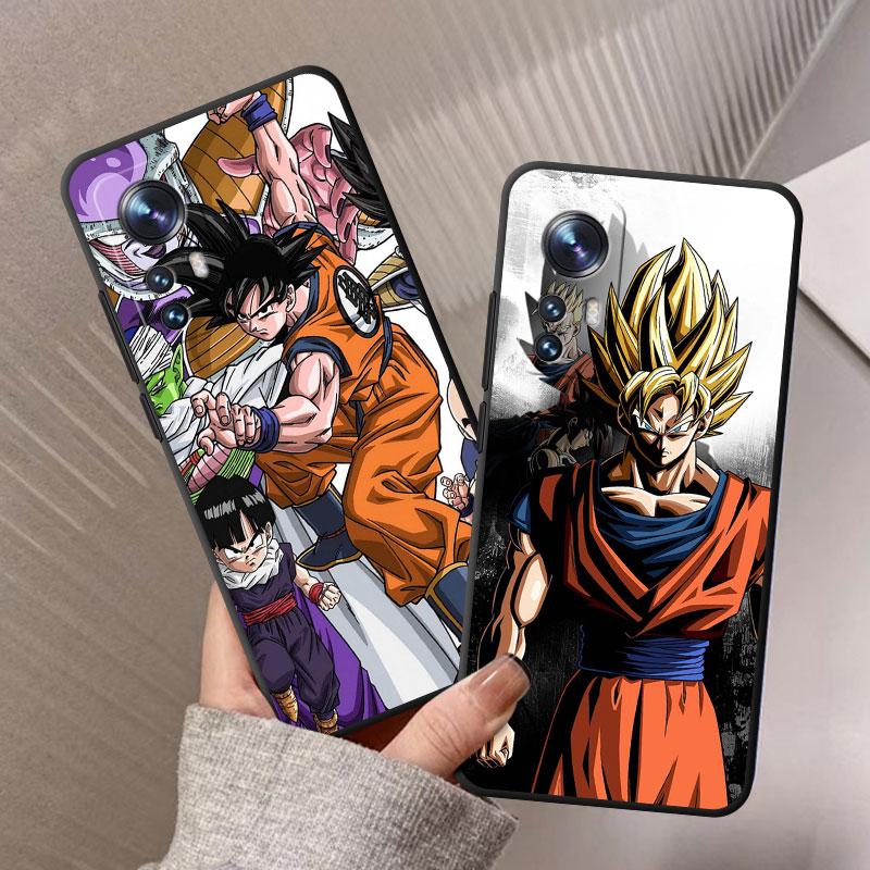 Anime Dragon Son Phone Case for Xiaomi Mi 10 10S 12S 11T 12 Pro 11 Lite 11X 10T 11i 12X G-Gokus Funda Capa TPU Soft Black Cover