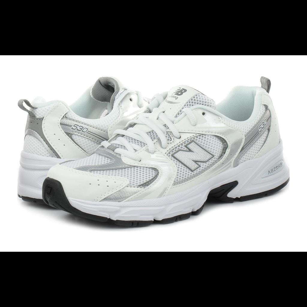 New Balance 530 White Silver GS GR530AD