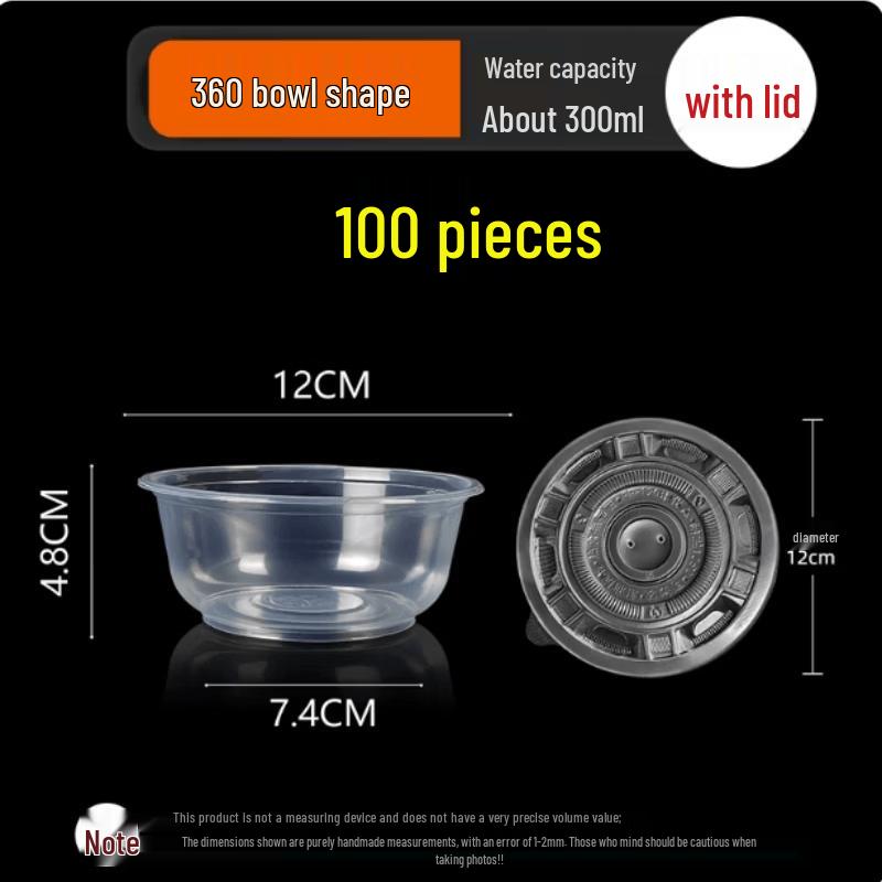 Xingduo Thickened Disposable Plastic Bowls