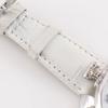 Gaga Milano Manure Watches 5020.8 WhiteDial Stainless Steel/leather Quartz Analog display unisex Used