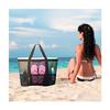 Large Capacity Mesh Beach Tote Bag - Toy Storage & Travel Shoulder Bag