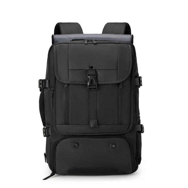 Men's Water-Resistant Business Travel Laptop Backpack, Large Capacity, Multi-Functional, Perfect for Short Trips
