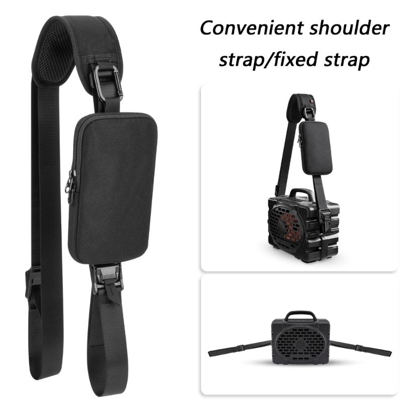 900D Nylon Carrying Case Phone Bag For Original Gen 3 Wireless Speaker With Adjustable Shoulder Strap Black