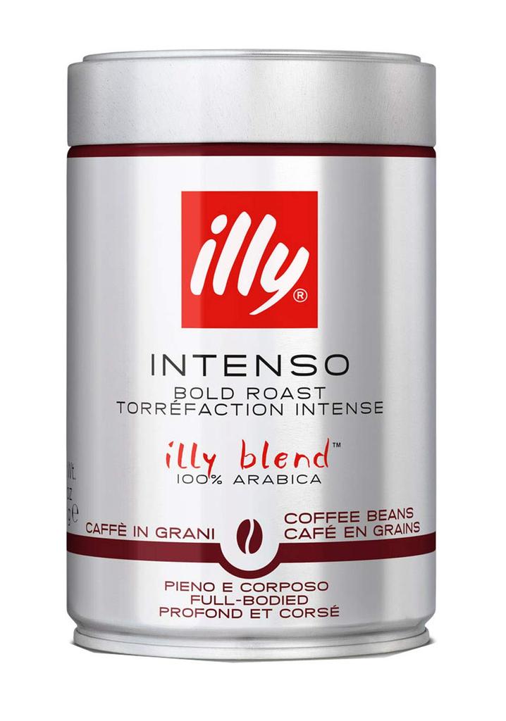 Illy Blended Dark Roast Regular Beans, (Intenso), 250g,