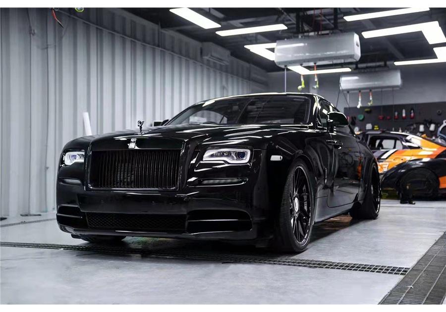 High Gloss PET Crystal Piano Black Car Paint Protection Film