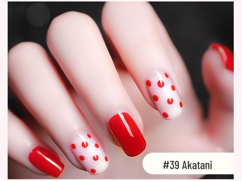 RoseAbout Cherry Nail Polish: No-Bake, Quick Dry, Peelable, White-Enhancing, Versatile & Student-Friendly
