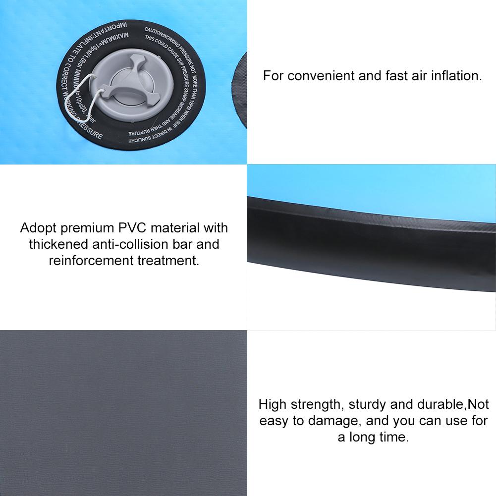 Professional PVC Inflatable Paddle Board Lightweight Stand Up Surfboard with Air Pump