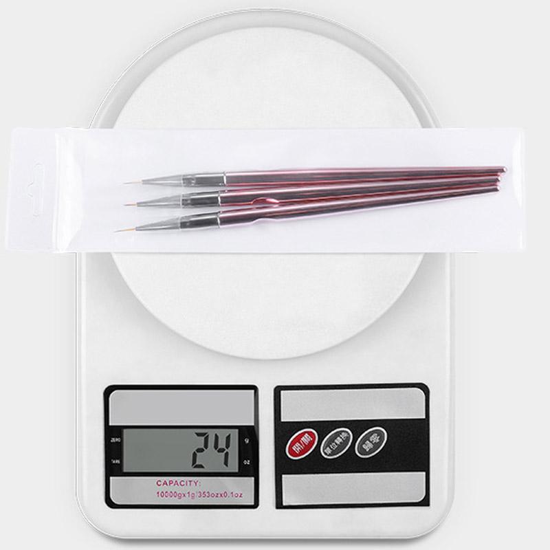 Nail Pen Painted Hook and Pull Line Brush Laser Non-Slip Pen Holder