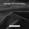 Men's Winter Quick-Dry Long Sleeve Base Layer: Slightly Fluffy for Skiing, Running, Fitness & Sports