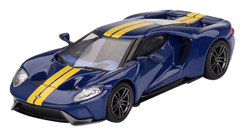 

MINI GT Ford GT Sunoco Blue Завершенный продукт 1/64 (Левая ручка)