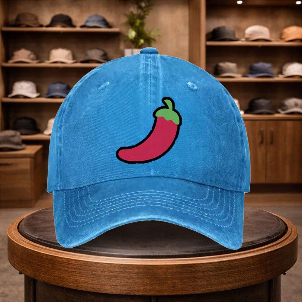 Unisexs Chili Baseball Cap Outdoor Fashion Adjustable Casual Hat Urban Style Lightweight Fashion Visor AllSeason Outdoor Lei