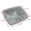 Gray Car Rear Interior Reading Light Indoor Ceiling Reading Lamp for KIA Sportage 2005-2010