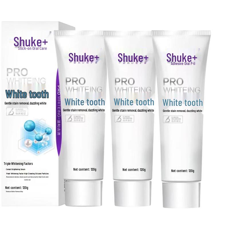 Shuke Bright White Whitening Toothpaste