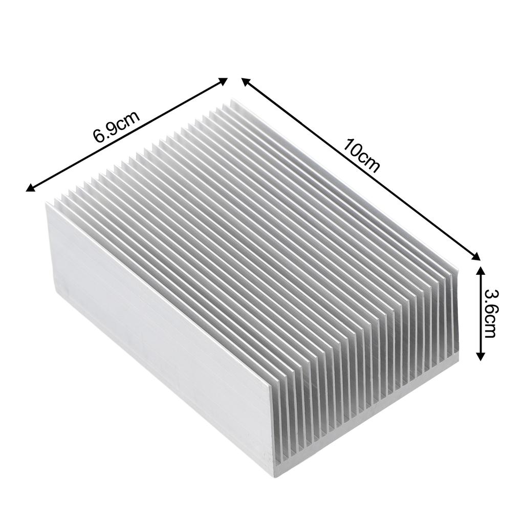 Heat Sink 100*69*36mm Aluminum Heatsink Heat Sink Cooling Fin Radiator For LED Transistor For Computer/power IC