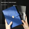 Buckle-Closure Imitation Leather Business Notebook with Logo Printing