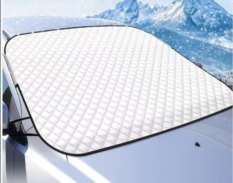All-Season Car Windshield Cover: Sunshade, Snow, Frost & Heat Insulation SUV