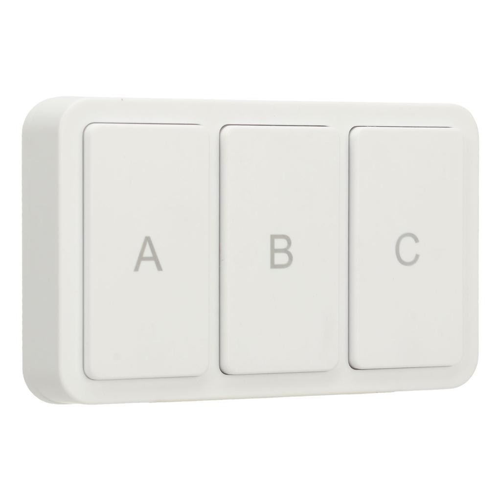 Smart Scene Button Remote 3 Gang Wireless Remote Control Switch for ZigBee for Home