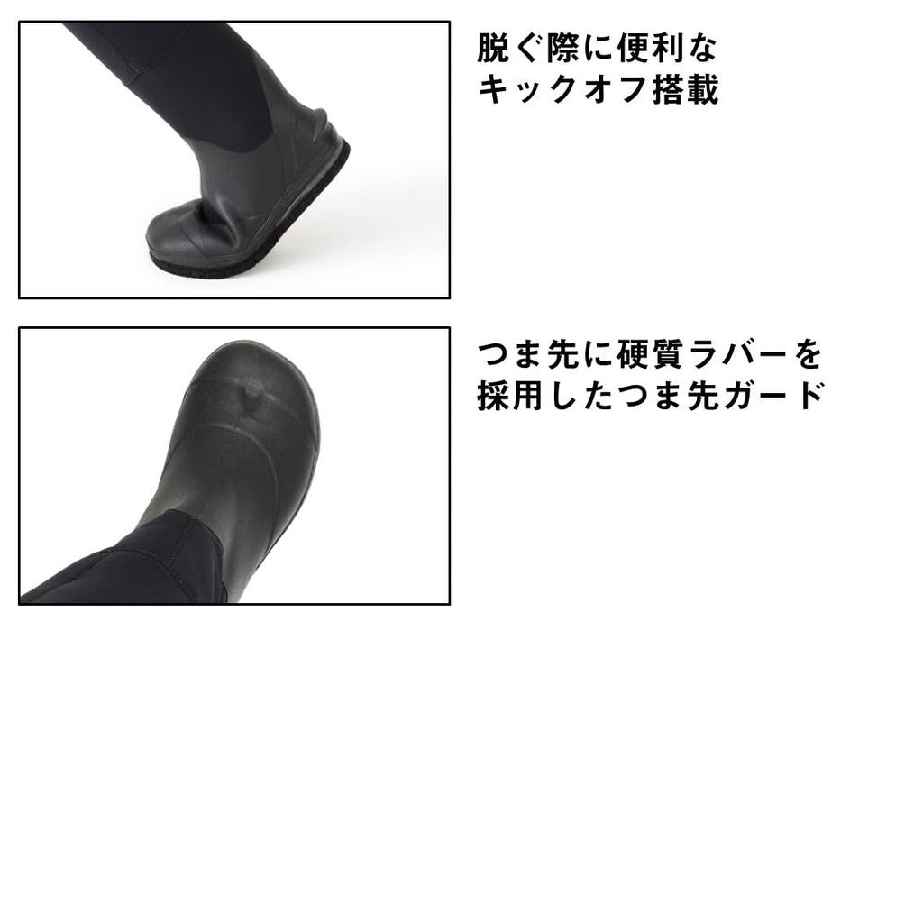 Daiwa Slim Waders DSW4202VR Black (Split Toe) MA-M