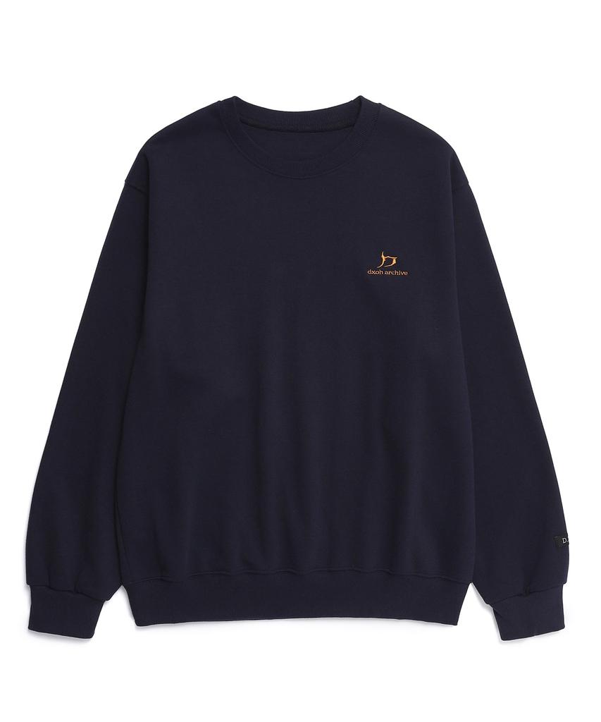 D.XO.H New Logo Unisex Sweatshirt Navy