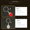 Keychain Pingpong Bat Ball Keychain Zinc Zinc Zinc Alloy Table Tennis Key Chain  Small Gift