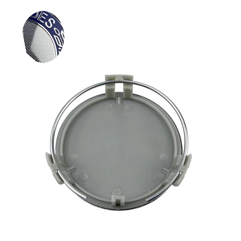 

2025 Hot Car Sticker 4Pcs 75mm Car Wheel Center Logo Hub Cap For Mercedes Benz W204 W211 W205 W213 W203 C218 A207 C117 CLA CLS E