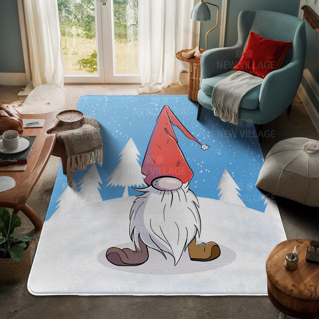 Dywanik wejściowy do domu Mata pod drzwi do domu Salon Łazienka Mata pod stopy łazienkowa antypoślizgowa chłonna dywaniki kąpielowe Wesołych Świąt zima