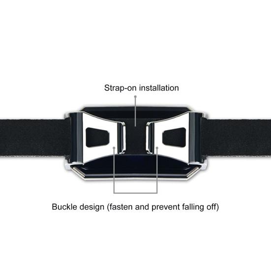 Pet Tracker Adjustable Virtual Fence IP68 Waterproof Location History Live Tracking Precise Position Plastic