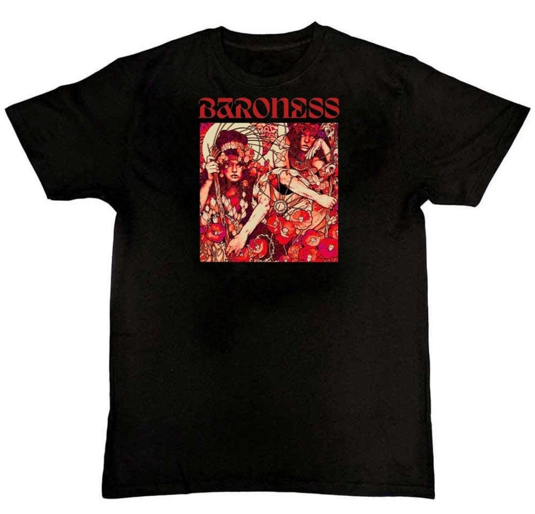 Baroness band Graphic Print Mens T-Shirt L