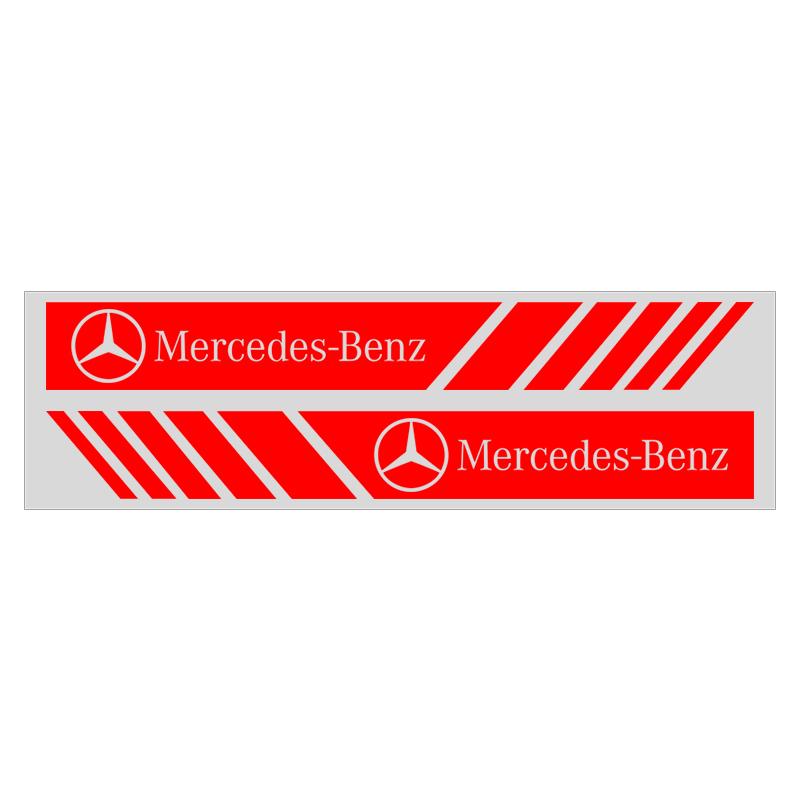 Car Rearview Mirror Sticker Auto Side Body Stripe Decal Decoration For Mercedes Benz AMG GLC GLE CLA W204 W205 W203 W211 W212 W213
