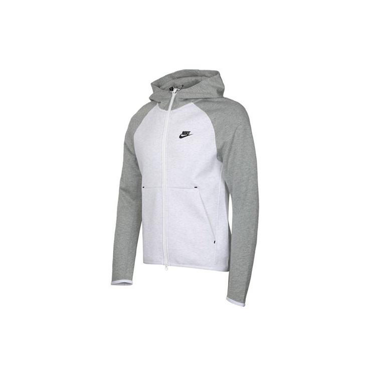 Nike Athleisure Casual Sports Hooded Jacket Gray Men s 928484-052 L