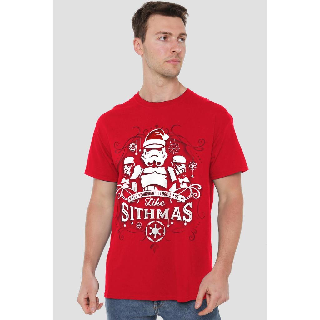Star Wars Mens Beginning To Look A Lot Like Sithmus Christmas T-Shirt