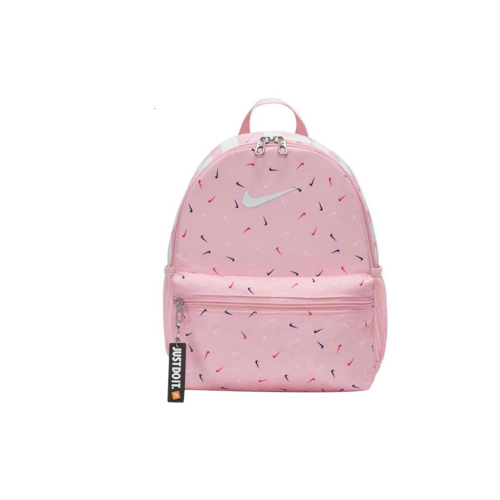 Nike Zaino in Tessuto Stampato con Logo Zaino da Donna Rosa FB2822-675