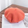 Berretto Donna Britannico Vintage Autunno e Inverno Lana Pittore Cappello Signora Cappello Bocciolo Versatile Tendenza ins