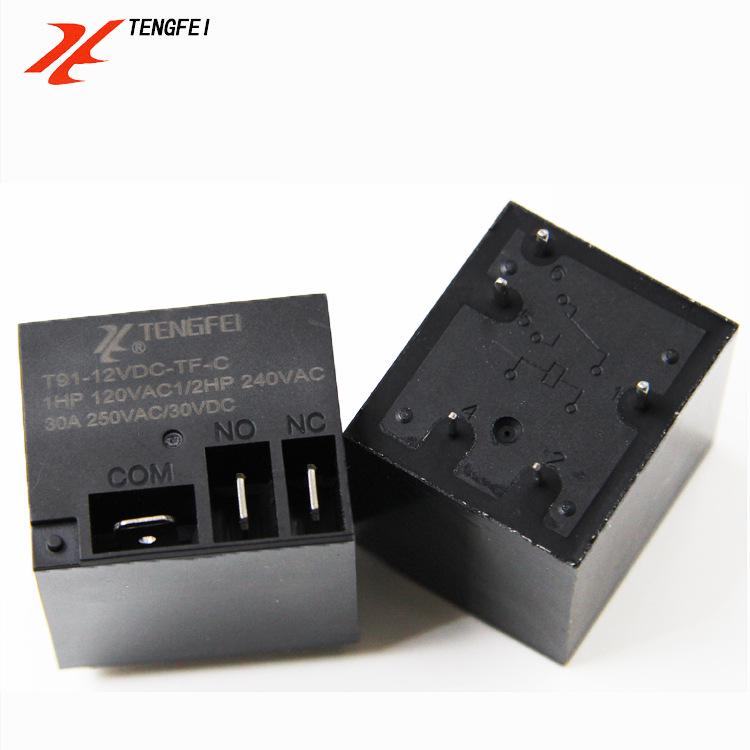 24V/12V 30A High-Power 5-Pin Relay TF2100 T91 HJQ-15F-1-S-Z