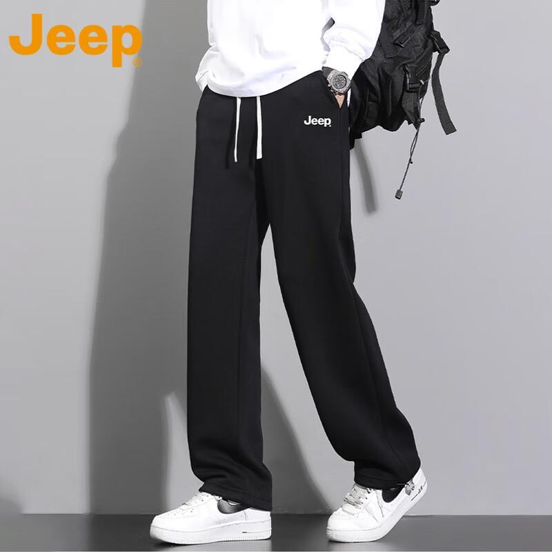 JEEP Men's Autumn/Winter Loose Straight Casual Sweatpants
