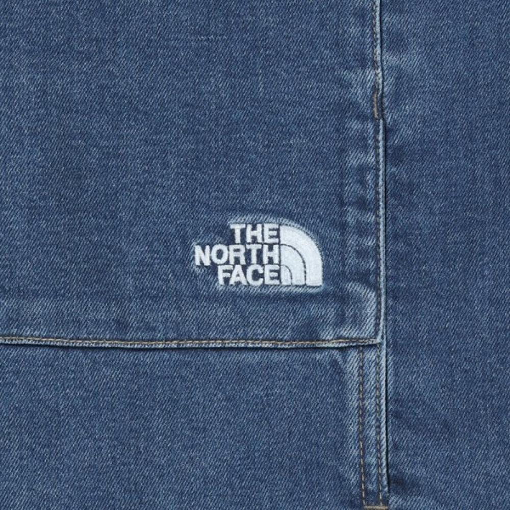 The North Face Denim Trucker Jacket Light Blue Nj3br53k