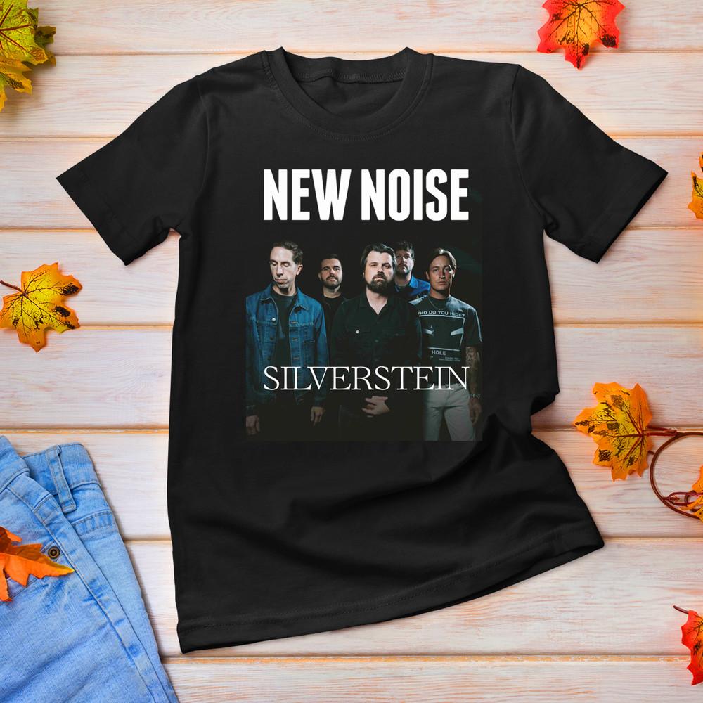 Silverstein Band New Noise Cotton Black S-5XL T Shirt Unisex EN683 Unisex T-Shirt S