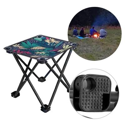 Portable Folding Camping Stool Collapsible Camp Stool Comfortable Seat for Outdoor Activities and Picnics Easy To Carry