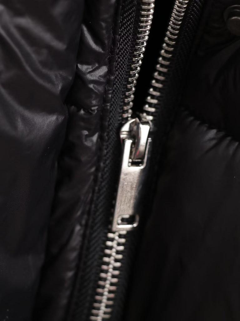 2024 Autumn Women's European & American Style Long Cotton Coat with Fur Collar