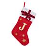 Christmas Stockings Small Embroidered Letter Knitted Xmas Hanging Stocking Decorations Christmas Party Decor