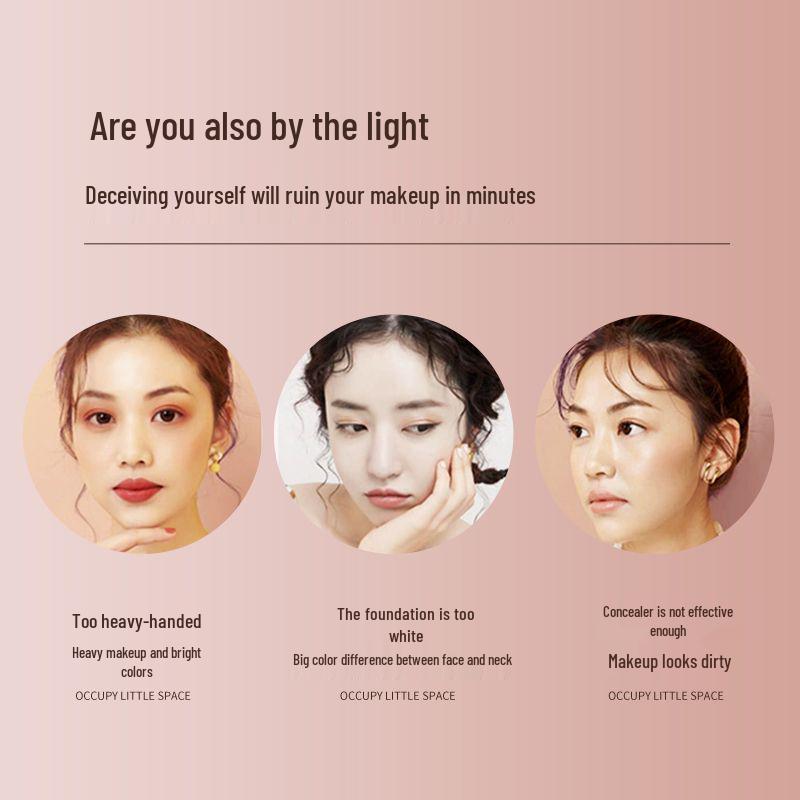 LED Makeup Mirror with Light, Portable Vanity Mirror for Dorms, Perfect for Internet Celebrities