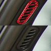 Carbon Fiber Door Pillar Air Vent Cover Trim Fit For Chevrolet Corvette C5 98-04