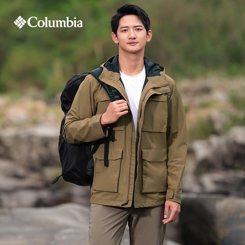 Мужская водонепроницаемая повседневная куртка для хайкинга Columbia WE2778 L
