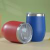 12oz Isolierter Eierschalenbecher | doppelwandiger Edelstahl Rotwein-Tumbler