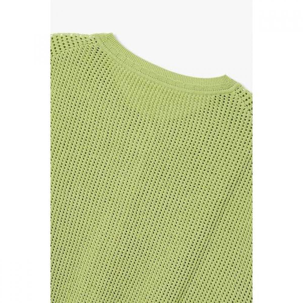 VOV Mesh Crochet Knit Vest 7156250007