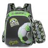Kids 3D Hardshell Backpack School - Lightweight Cartoon Design With Breathable Padded Straps Oxford Fabric Grades 1-2