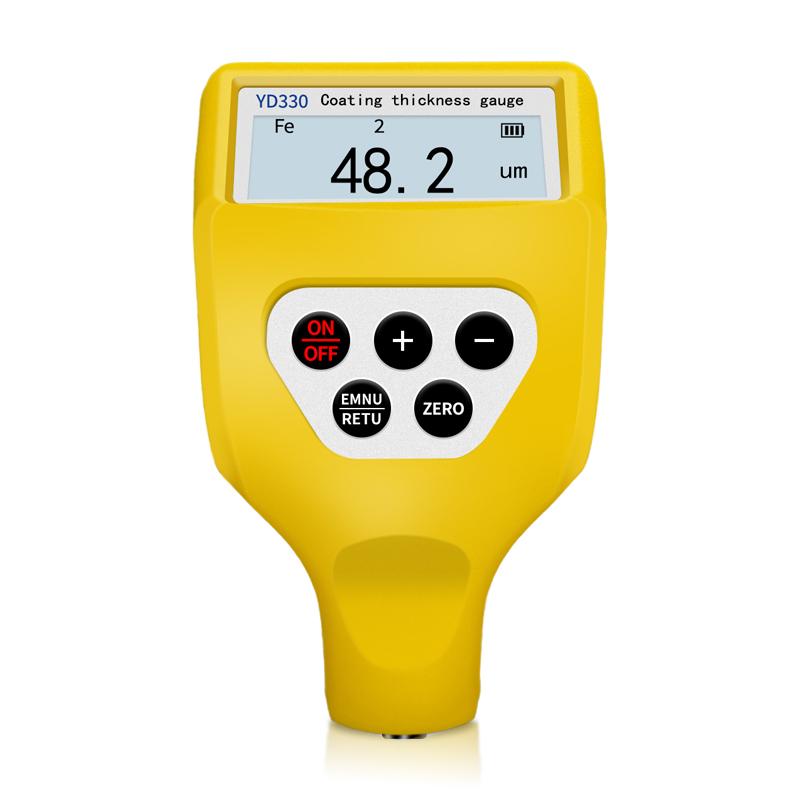 YD330 Usb Car Paint Thickness Meter Coatings Thickness Gauge Coating Thickness Meter 0-2000μm