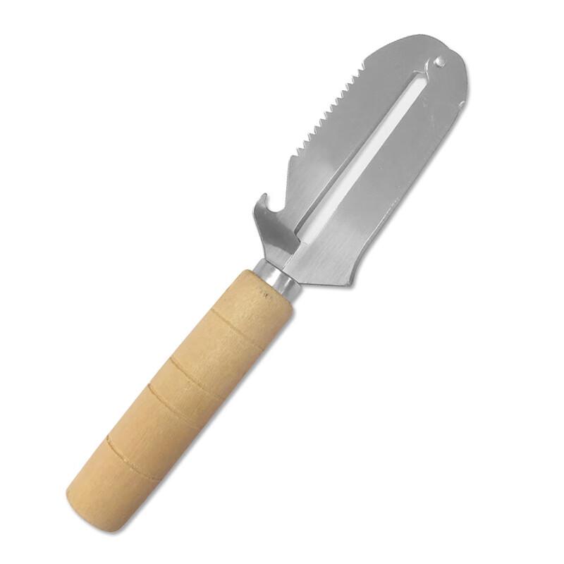 

ZISIZ Wooden Handle Multi-Purpose Peeler