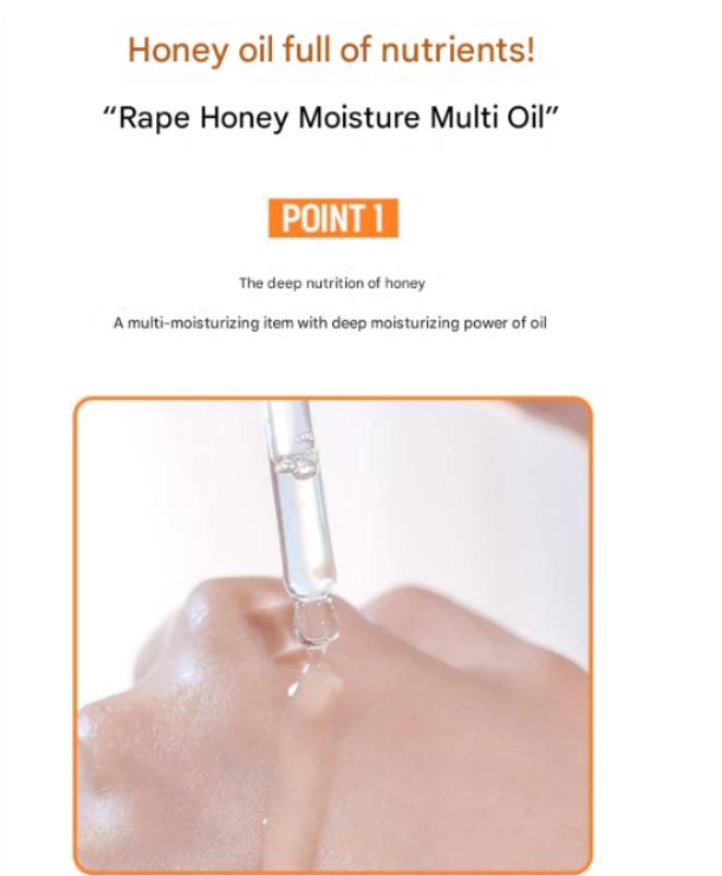 Sikmulnara Canola Honey Multi Oil – 30ml | Nourishing Glow Oil from Korea